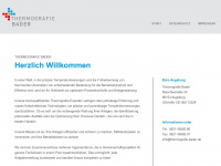 thermografie-bader.de Webseite Vorschau