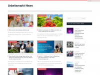 arbeitsmarkt-news.de Webseite Vorschau