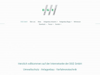 dge-wittenberg.com Webseite Vorschau