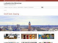 lutherkirche-muenchen.de Webseite Vorschau