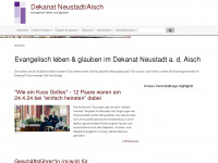 dekanat-neustadt.de Webseite Vorschau