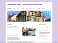 diakoniestation-ansbach.de Webseite Vorschau