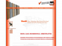 hackl-arbeitsplatten.de Webseite Vorschau
