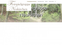 festspielgruppe-neukirchen.de Webseite Vorschau