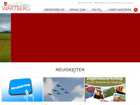 wartberg.at Webseite Vorschau