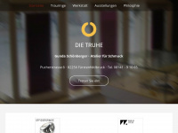 dietruhe.de Webseite Vorschau