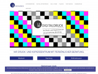 digitaldruck.com Webseite Vorschau