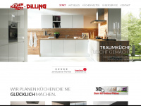 dilling-kuechen.de Webseite Vorschau