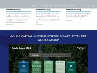 aquila-capital.de Webseite Vorschau