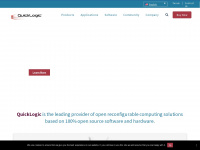 quicklogic.com Webseite Vorschau