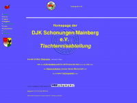 djk-schonungen.de Webseite Vorschau