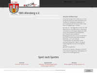 tsv-allersberg.de Webseite Vorschau
