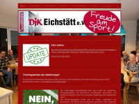 djk-eichstaett.de Webseite Vorschau