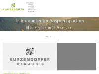 kurzendorfer.com Webseite Vorschau