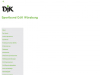 djk-wuerzburg.de Webseite Vorschau