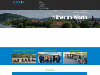 csu-woerth.de Webseite Vorschau