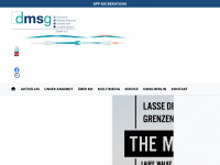 dmsg-berlin.de Webseite Vorschau