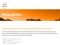 visionaktion.de Webseite Vorschau