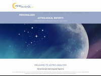 astroanalysis.co.uk Webseite Vorschau