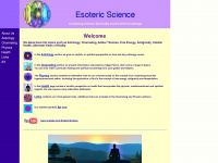 esotericscience.com Webseite Vorschau