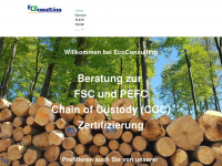 ecoconsulting-online.de Webseite Vorschau