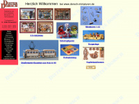 dorsch-miniaturen.de Webseite Vorschau