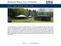 dpsg-karlsfeld.de Webseite Vorschau