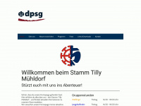 dpsg-muehldorf.de Webseite Vorschau