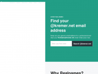 kremer.net Webseite Vorschau