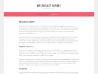 dreamcast-europe.com Webseite Vorschau