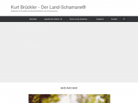 land-schamane.com Webseite Vorschau