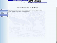 labor-dr-boehm.de Webseite Vorschau