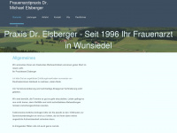 dr-elsberger.de Webseite Vorschau