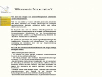 schmerznetz.org Webseite Vorschau