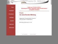 dr-mittring.de Webseite Vorschau