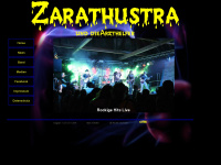 zarathustra-band.de Webseite Vorschau