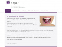 dr-nikolaus-beck.de Webseite Vorschau