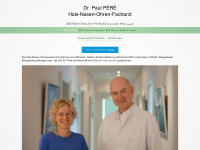 dr-pere.de Webseite Vorschau