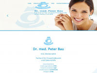 dr-peter-bau.de Webseite Vorschau