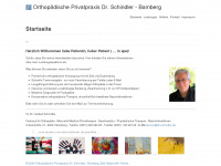 dr-schindler.de Webseite Vorschau