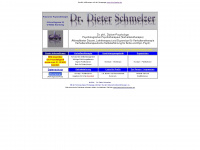 dr-schmelzer.de Webseite Vorschau