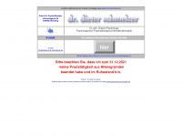 praxis-dr-schmelzer.de Webseite Vorschau