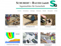 dr-schubert-geotec.de Webseite Vorschau