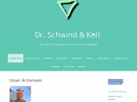 dr-schwind.de Webseite Vorschau