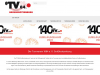 tvg1884.de Webseite Vorschau
