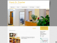 dr-zinecker.de Webseite Vorschau