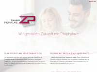 zukunft-prophylaxe.de Webseite Vorschau