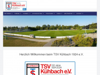 tsv-kuehbach.de Webseite Vorschau