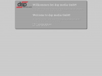 dsp-media.net Webseite Vorschau