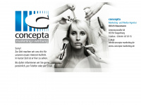concepta-marketing.de Webseite Vorschau